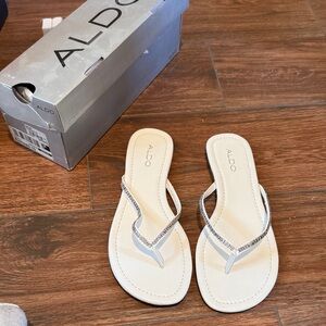 Aldo Women's Elegant White Sandals